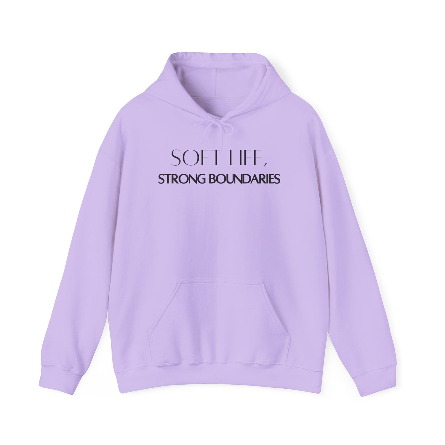 Soft Life, Strong Boundaries Comfort Hoodie